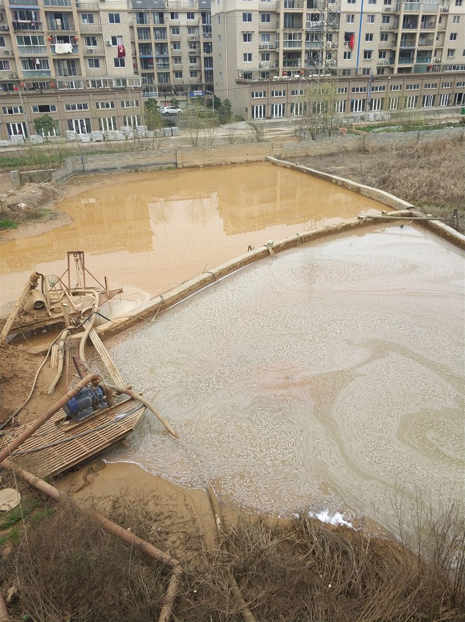 德化沉淀池淤泥清理-厂区废水池淤泥清淤